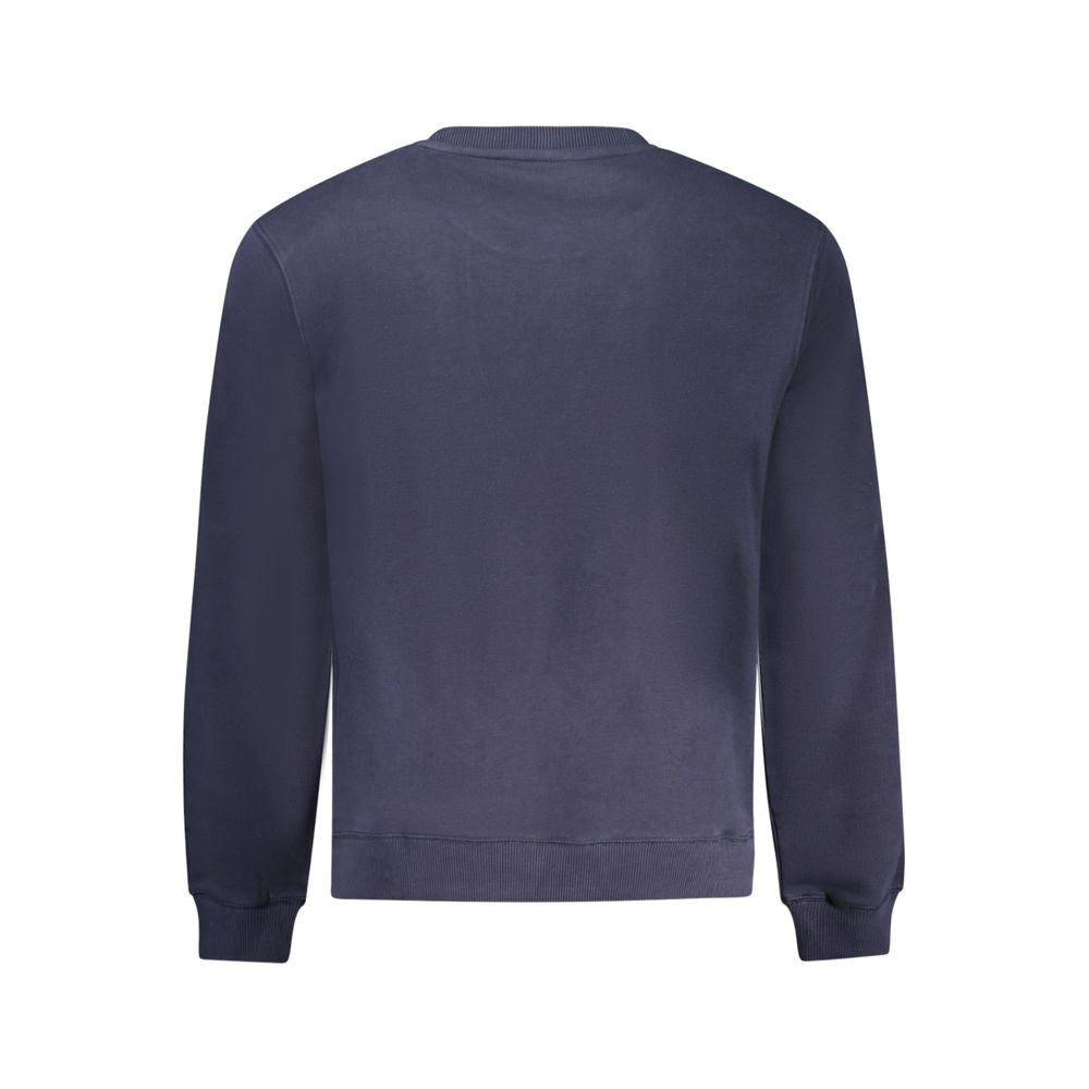 Napapijri Blue Cotton Sweatshirt Napapijri