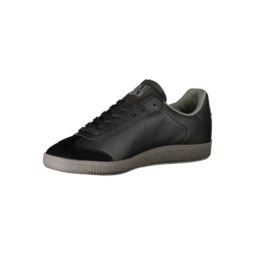 Napapijri Black Polyester Athletic Sneakers Napapijri