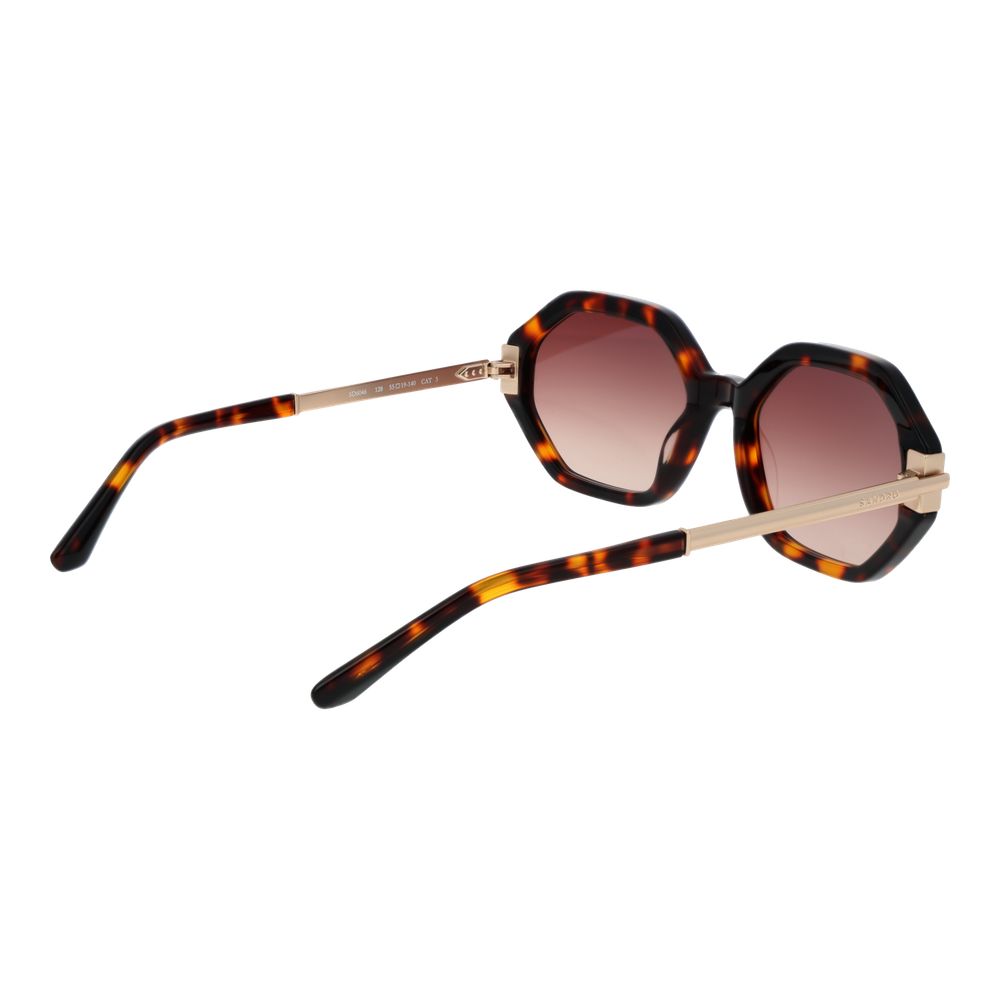 Sandro Brown Acetate Sunglasses