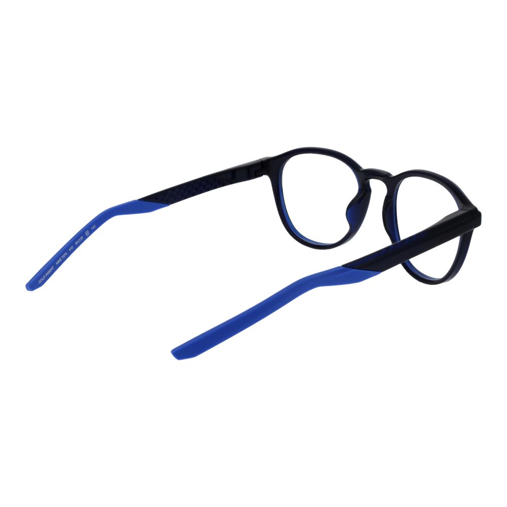 Nike Blue Stainless Steel Glasses (Frames) Nike