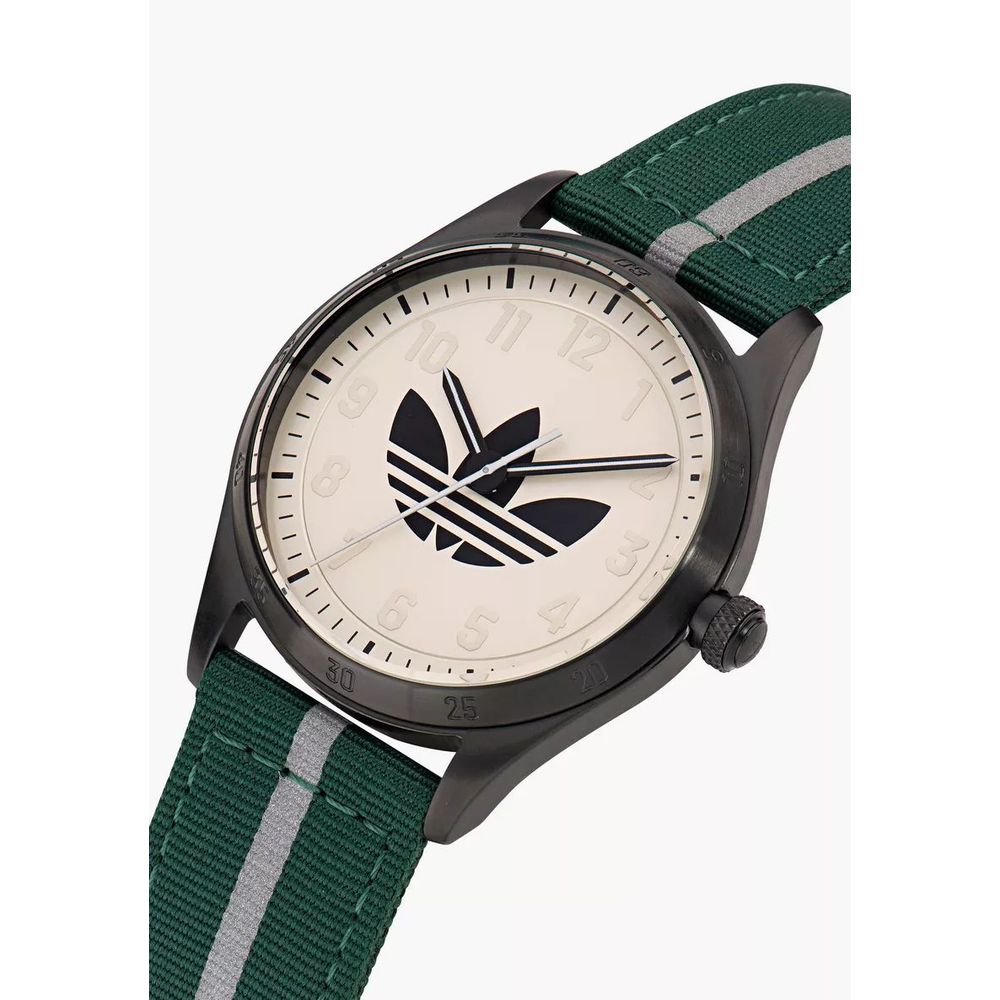 Adidas Bicolor Fabric Dress Watch Adidas