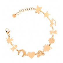 BRACCIALI RUE DES MILLE MOD. BR-10-SOGG- DESIGNER FASHION JEWELLERY