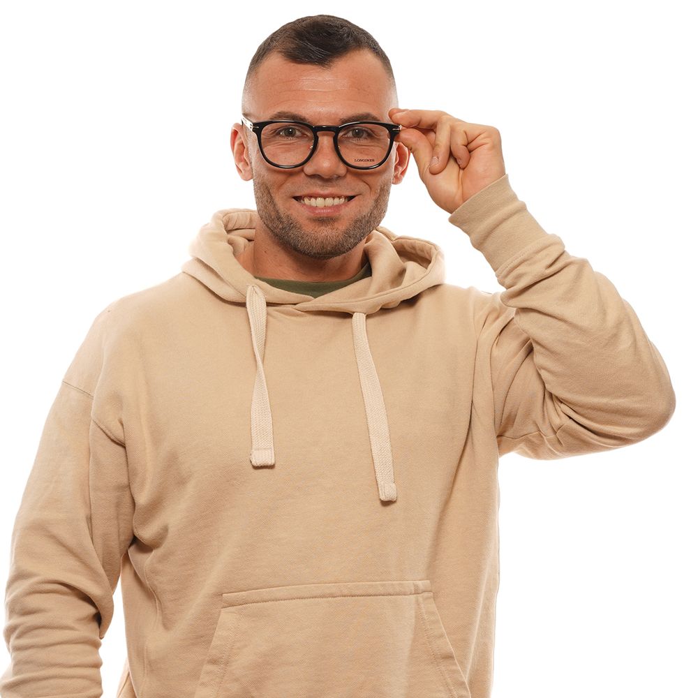 Longines Black Plastic Glasses (Frames) Longines