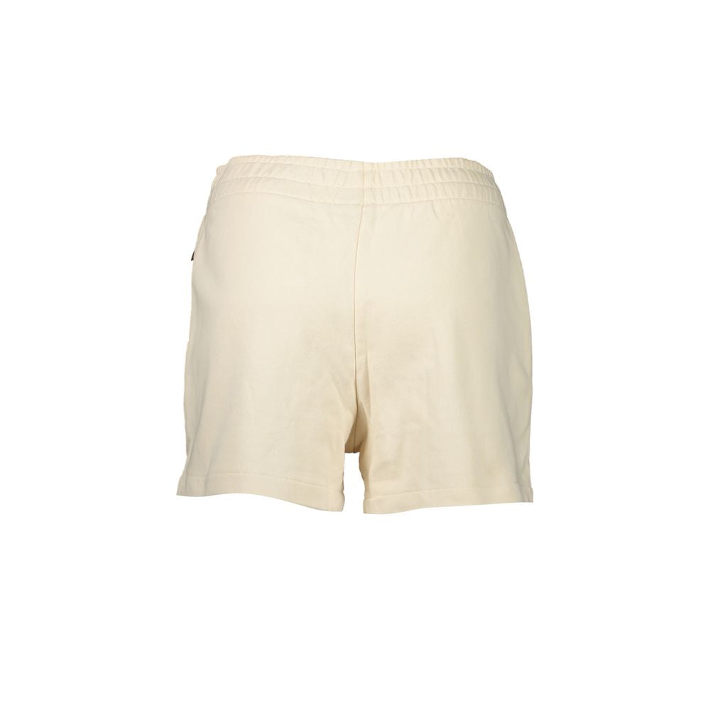 Napapijri Beige Cotton Shorts Napapijri