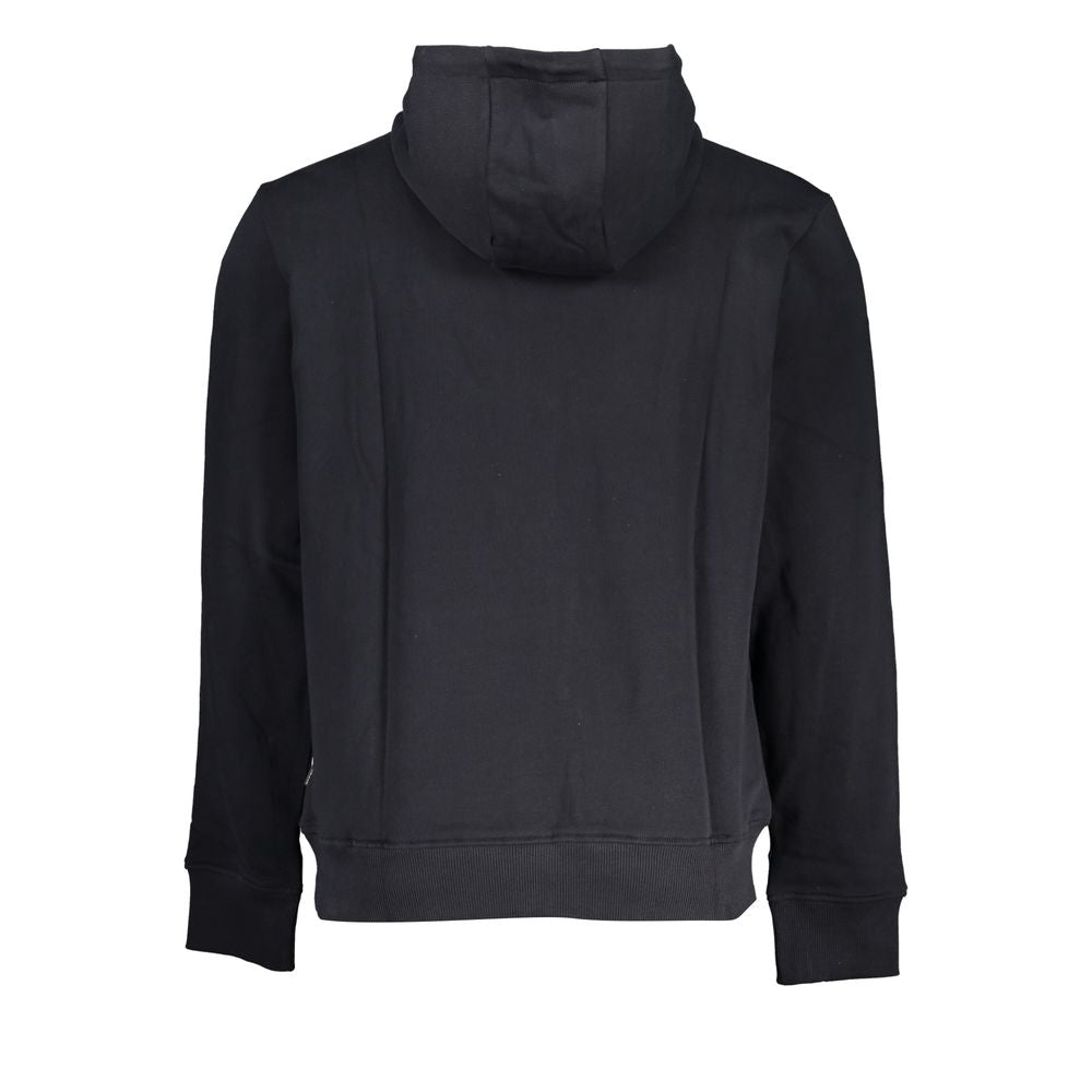 Napapijri Black Cotton Sweatshirt Napapijri