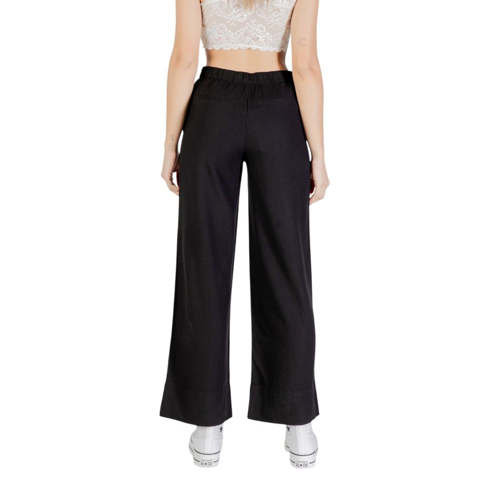 Only Black Viscose Pants Only