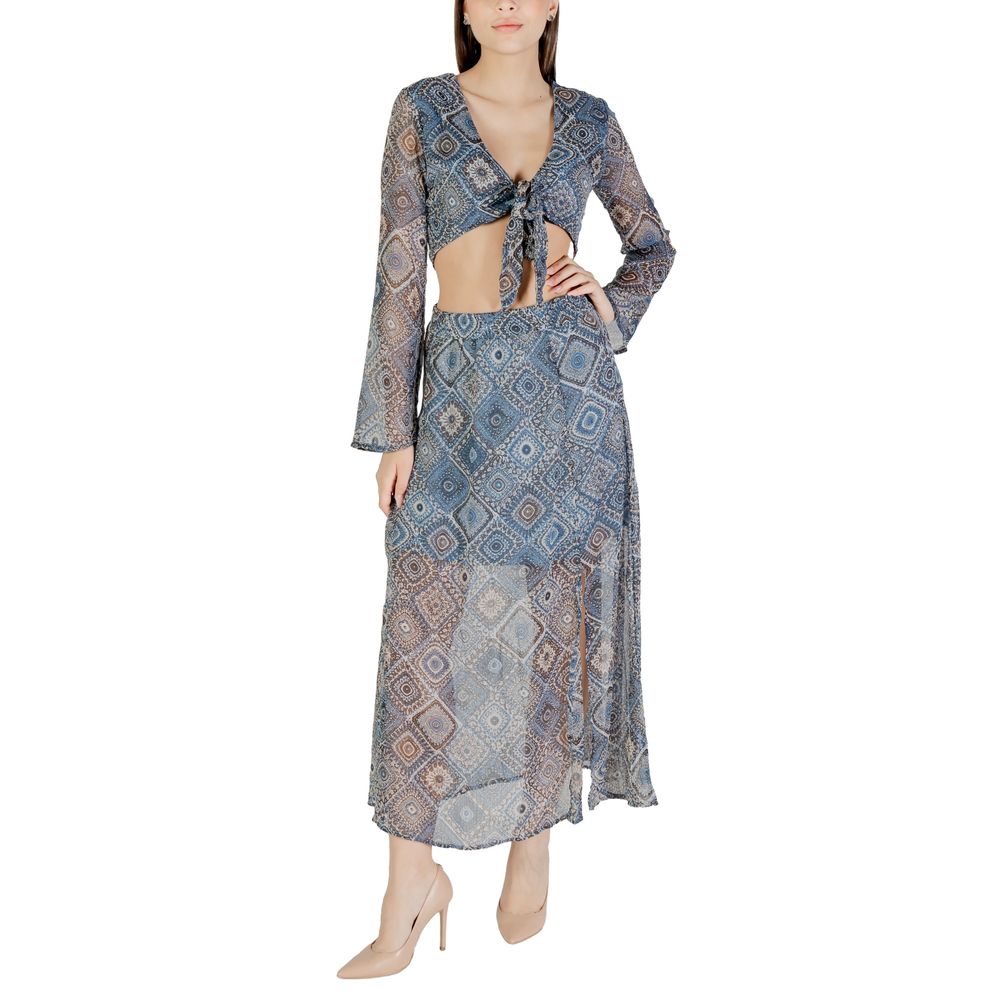 Only Blue Recycled Polyester Top Only