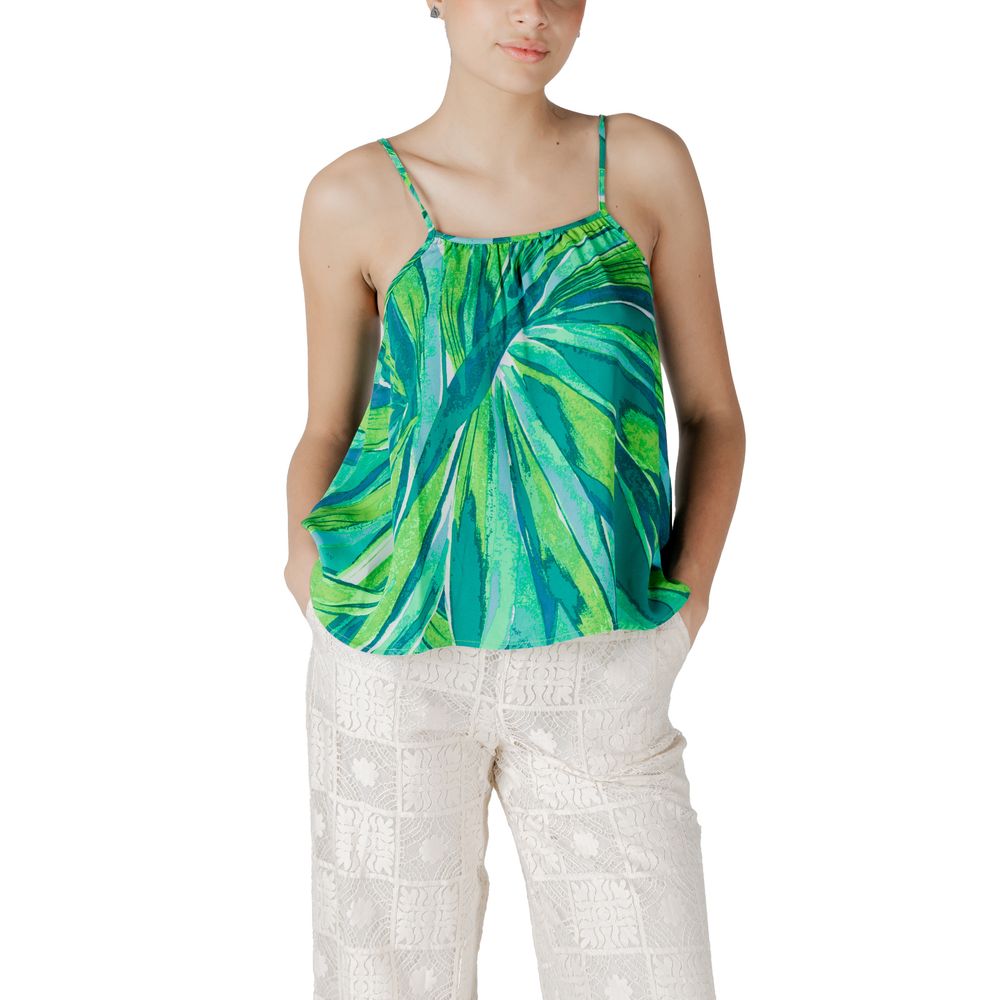 Only Green Viscose Tank Top Only