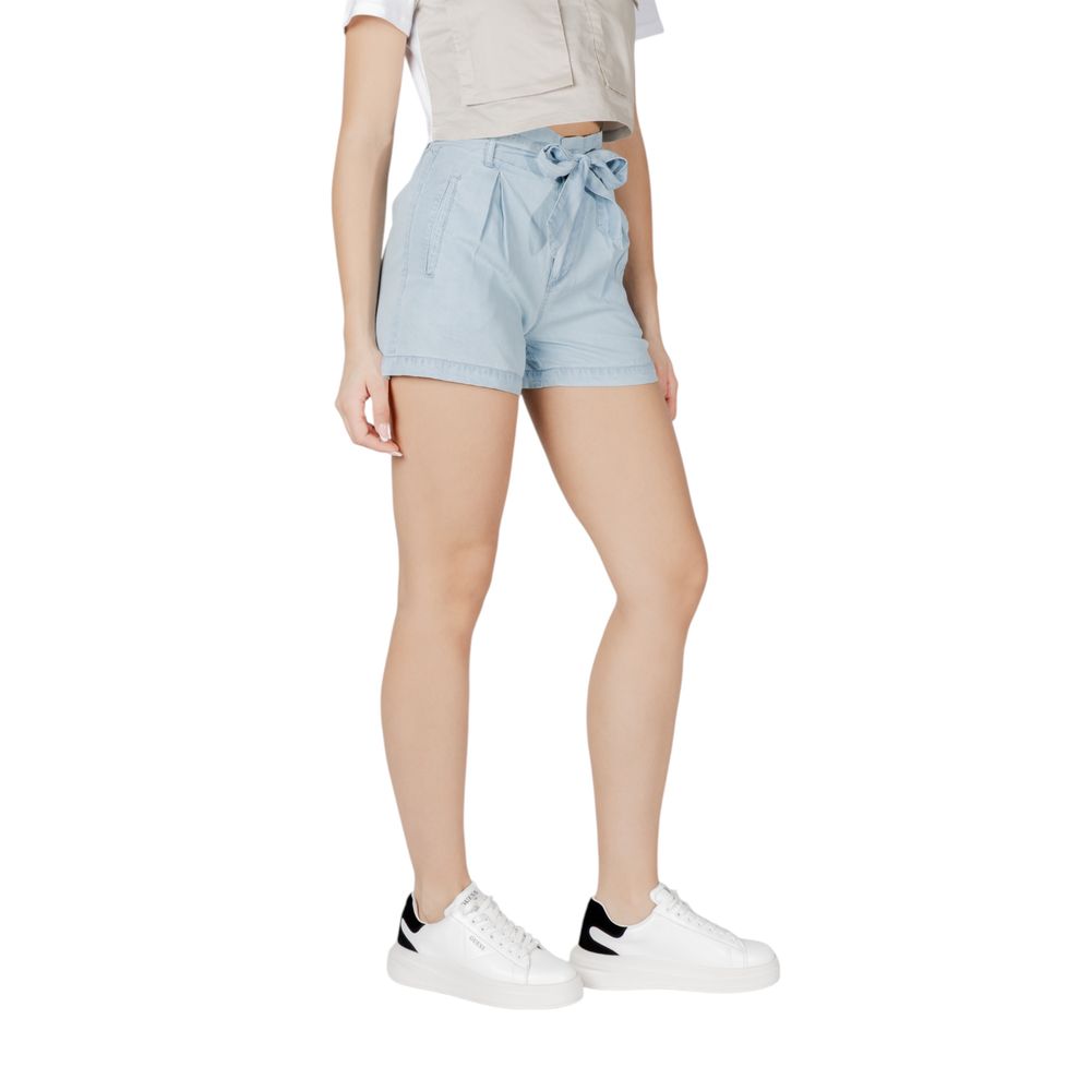 Only Light Blue Lyocell Shorts Only