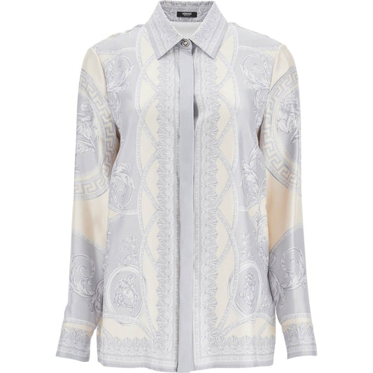 Versace silk shirt the cut of the gods Topwear Versace