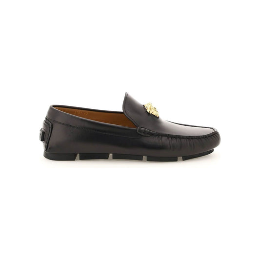 Versace la medusa leather loafers Moccasins Versace