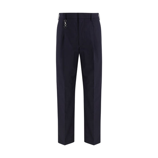 Prada Blue Cotton Casual Pants 1728,72470364320,Blue,Casual Pants - Pants - Clothing,Clothing,IT46 | S,IT48 | M,IT52 | XL,IT54 | XXL,Men,New with tags,Pants - Clothing,Prada