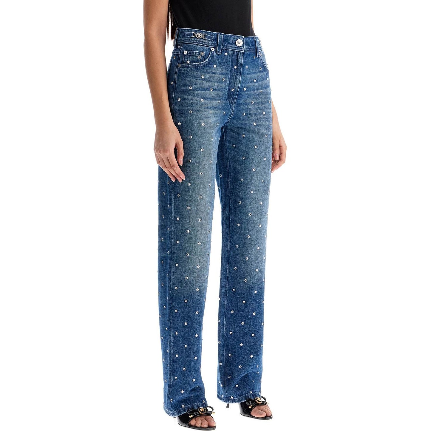 Versace 'starry sky boyfriend jeans Jeans Versace