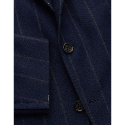 Brunello Cucinelli Blue Virgin Wool Blazer 1728,75611013280,Blazers - Suits & Blazers - Clothing,Blue,Brunello Cucinelli,Clothing,IT46 | S,Men,New with tags,Suits & Blazers - Clothing