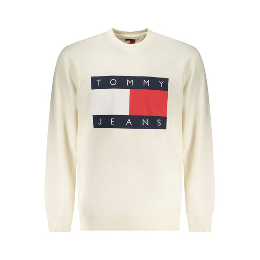 Tommy Hilfiger White Cotton Sweatshirt