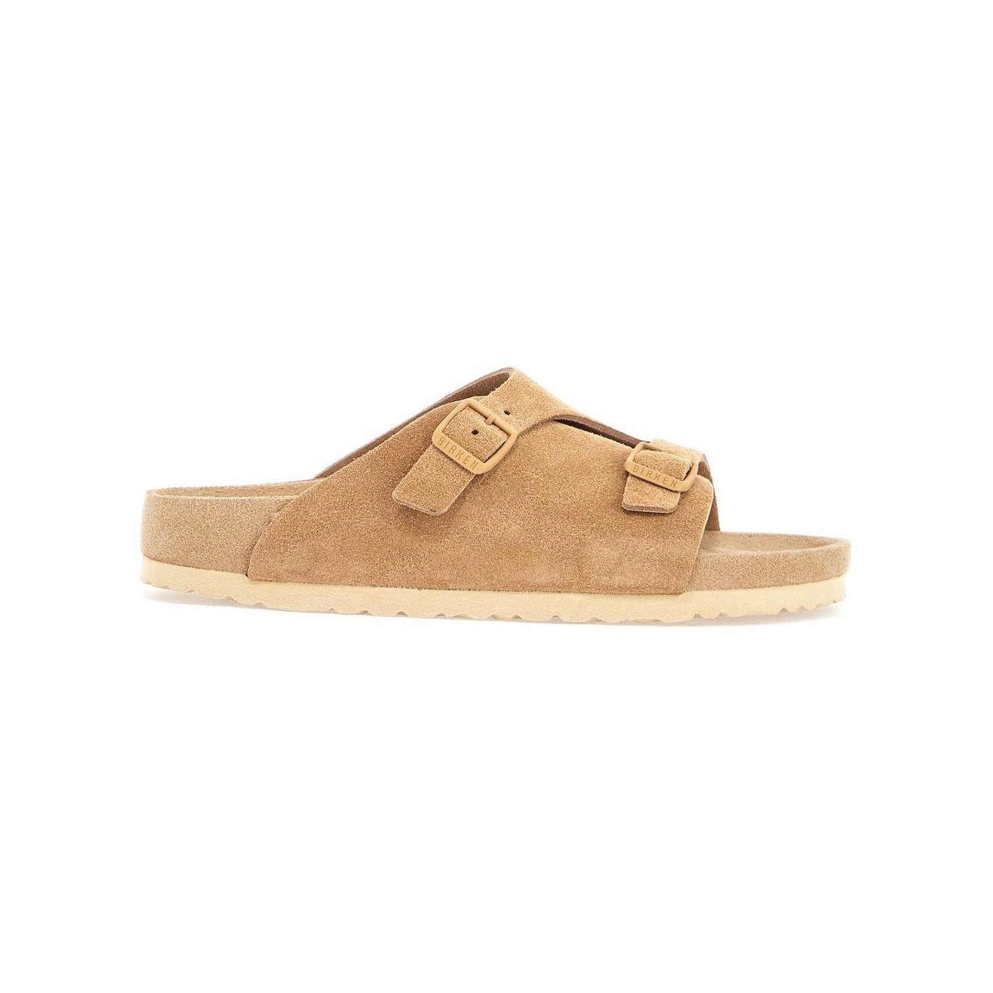 Birkenstock beige suede zurich sandals with adjustable buckles Sandals Birkenstock