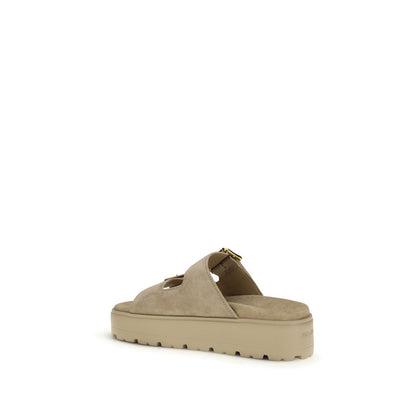 Prada Beige Calf Leather Bos Taurus Platform Sandals 1728,72470364320,Beige,EU36/US6,EU37/US7,EU38.5/US8.5,EU39/US9,EU40/US10,EU41/US11,New with tags,Platforms - Sandals - Shoes,Prada,Sandals - Shoes,Shoes,Women