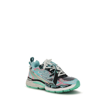 Off-White Multicolor Polyester Athletic Sneakers 1728,72470364320,Athletic - Sneakers - Shoes,EU36/US6,EU37/US7,EU38/US8,EU39/US9,EU40/US10,EU41/US11,Multicolor,New with tags,Off-White,Shoes,Sneakers - Shoes,Women
