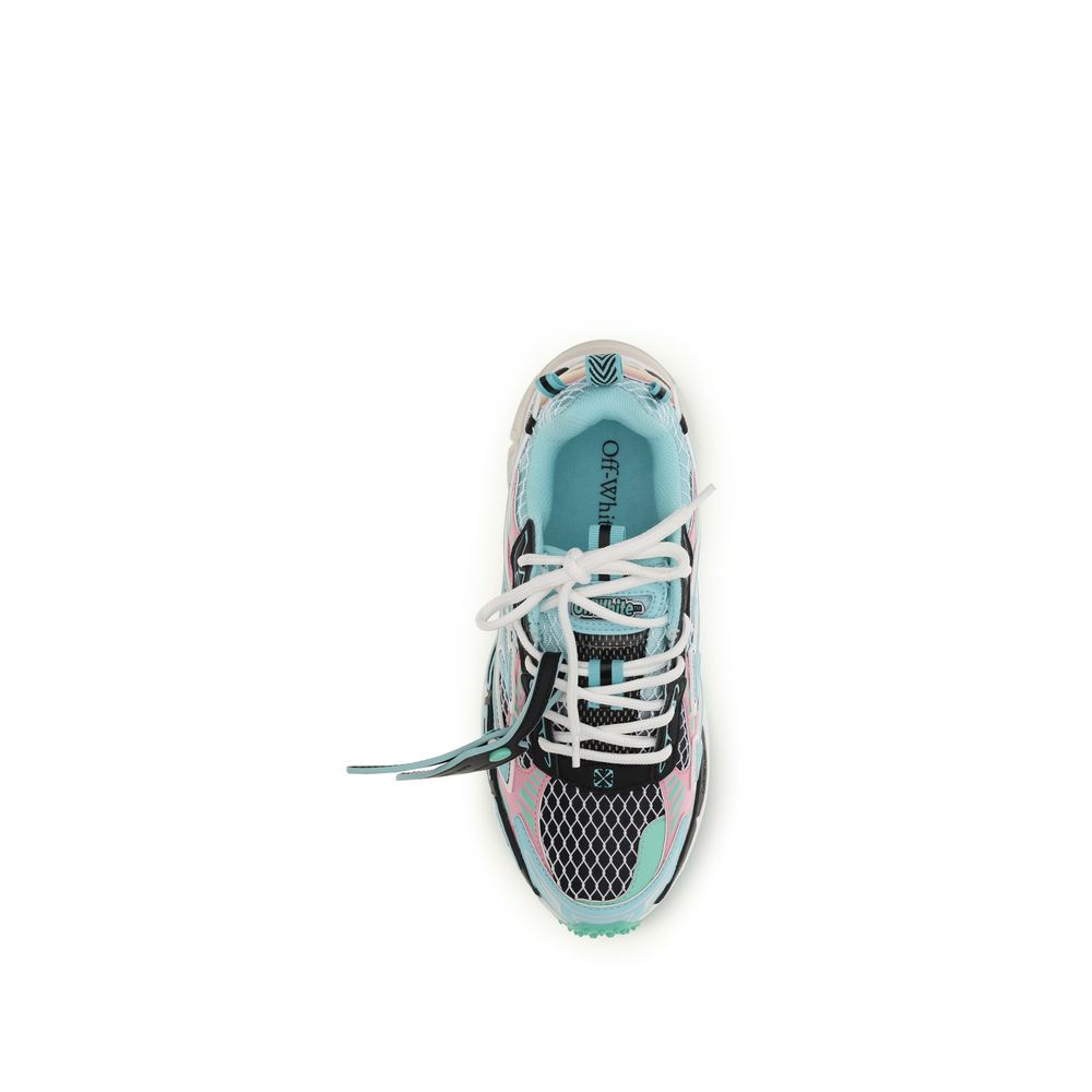 Off-White Multicolor Polyester Athletic Sneakers 1728,72470364320,Athletic - Sneakers - Shoes,EU36/US6,EU37/US7,EU38/US8,EU39/US9,EU40/US10,EU41/US11,Multicolor,New with tags,Off-White,Shoes,Sneakers - Shoes,Women