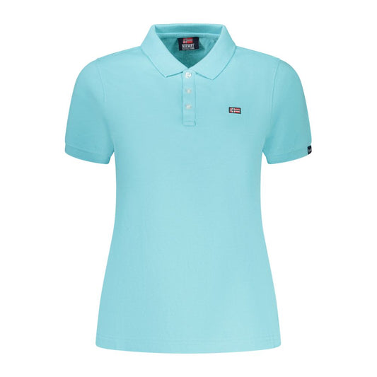 Norway 1963 Blue Cotton Polo Shirt