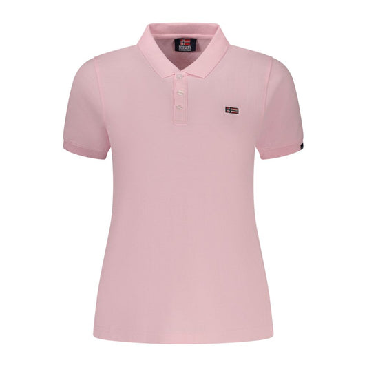 Norway 1963 Pink Cotton Polo Shirt
