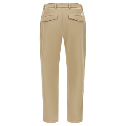 Department 5 Beige Cotton Cropped Pants