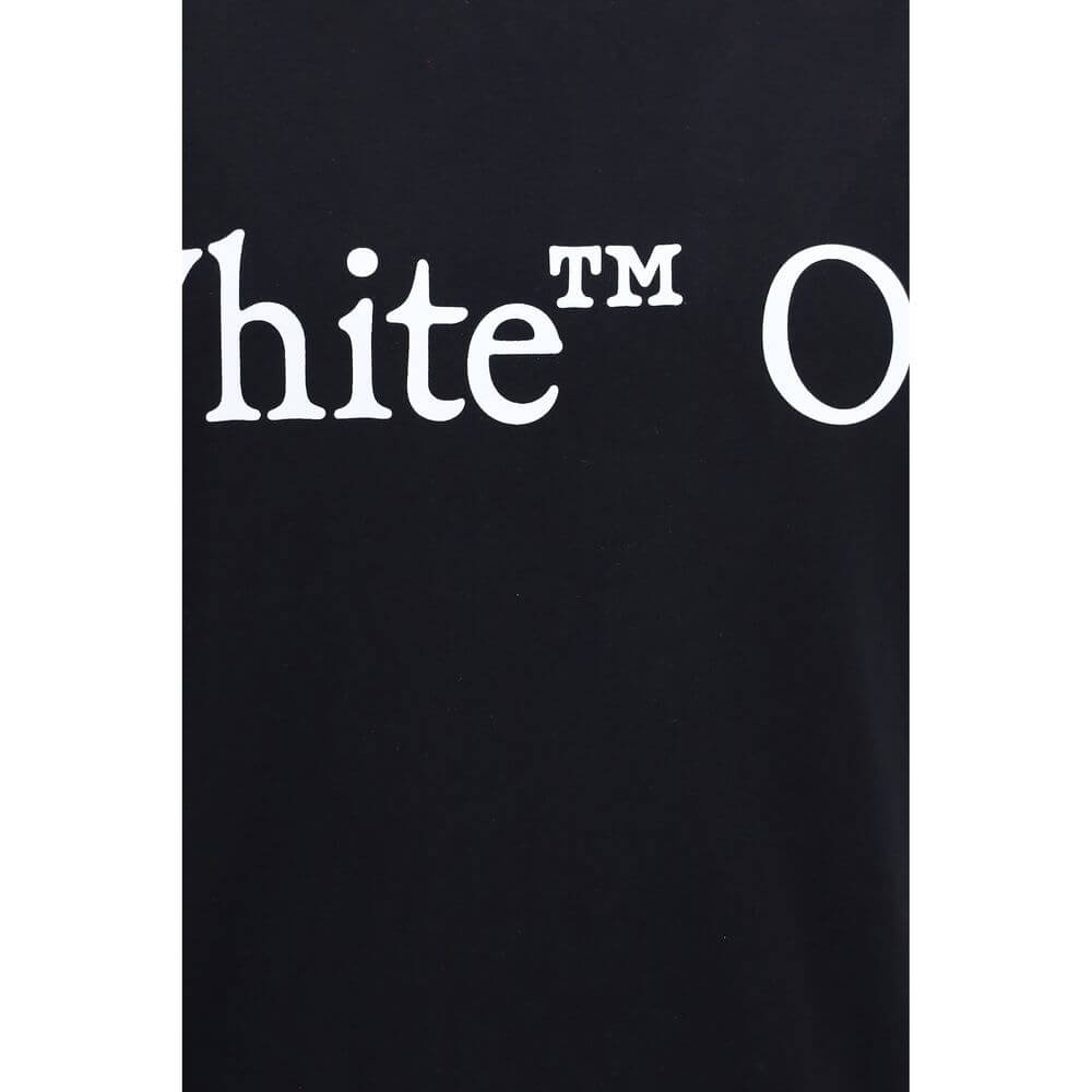 Off-White Black Cotton T-Shirt