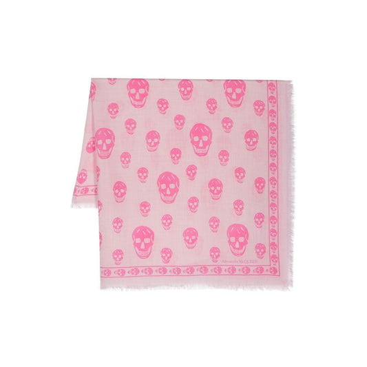 Alexander McQueen Scarfs Pink Scarves Hats & Gloves Alexander Mcqueen Thistle