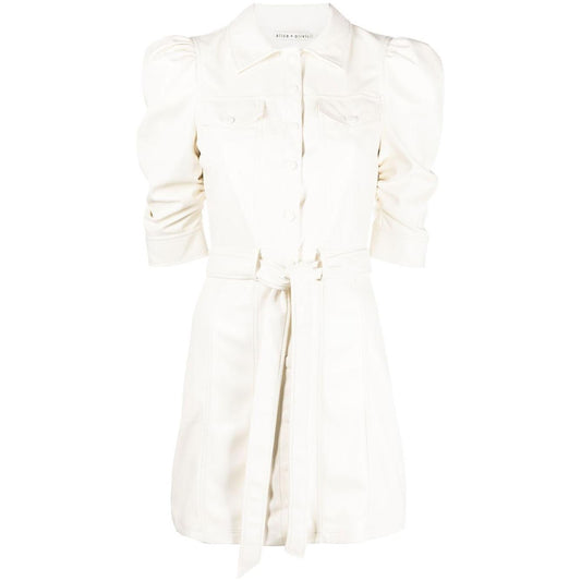 Alice + Olivia shirt dress Dresses Alice + Olivia White Smoke