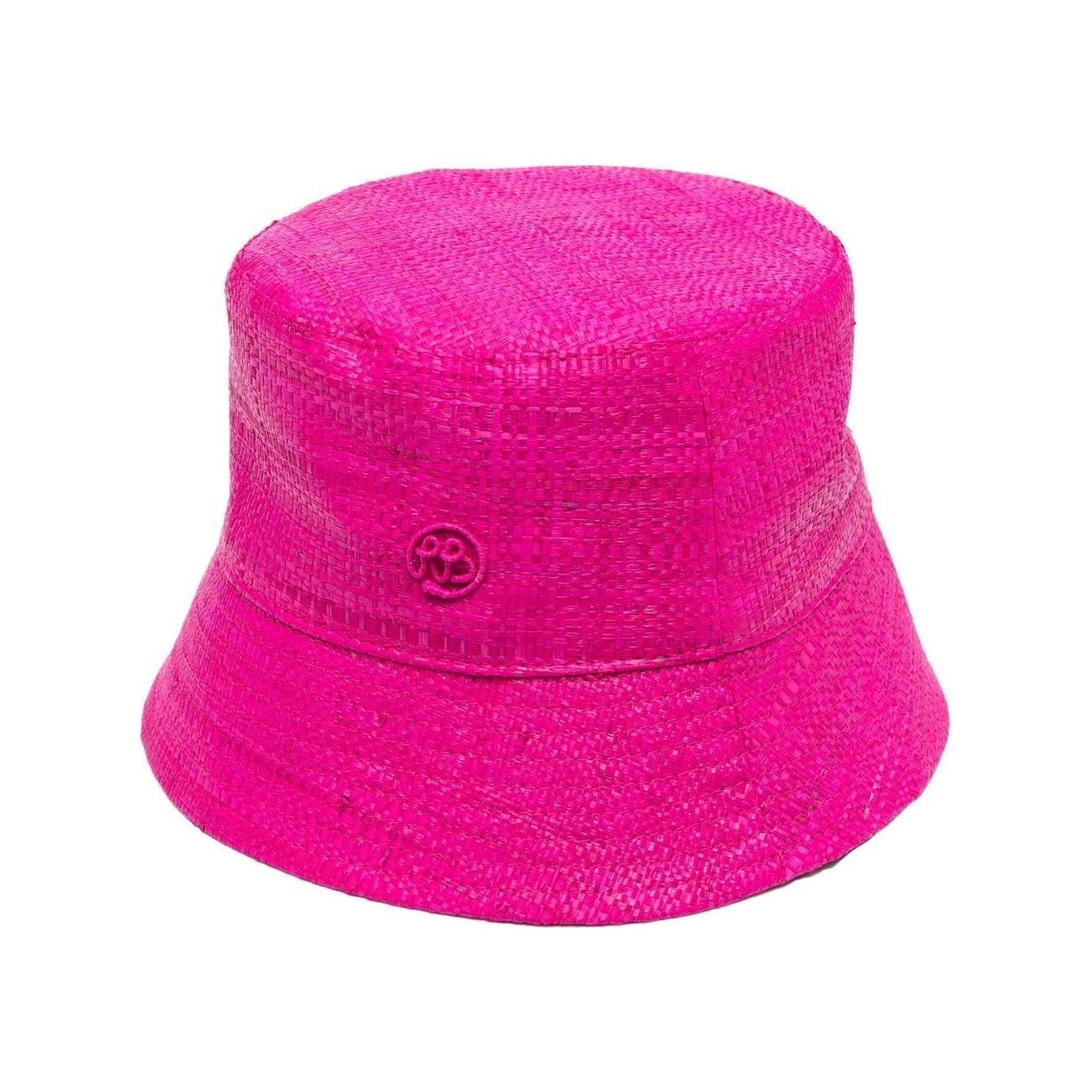 RUSLAN BAGINSKIY Hats Pink Scarves Hats & Gloves Ruslan Baginskiy Violet Red