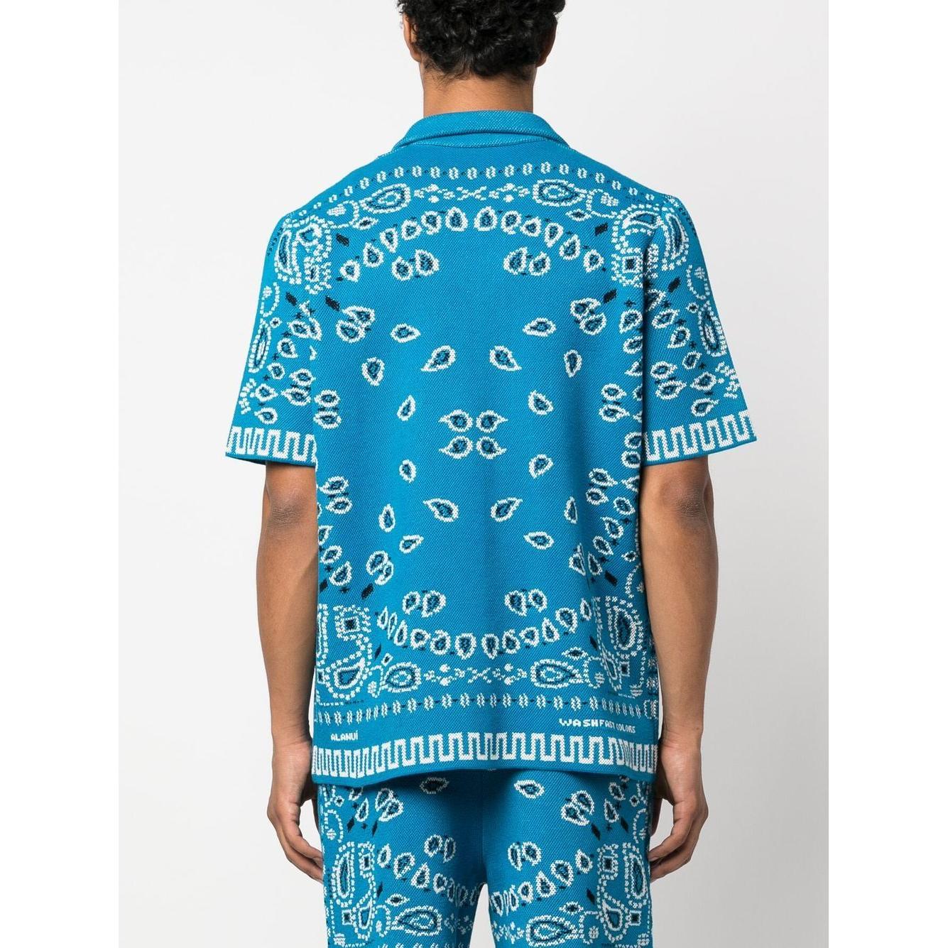 Alanui Shirts Clear Blue Shirts Alanui Lavender