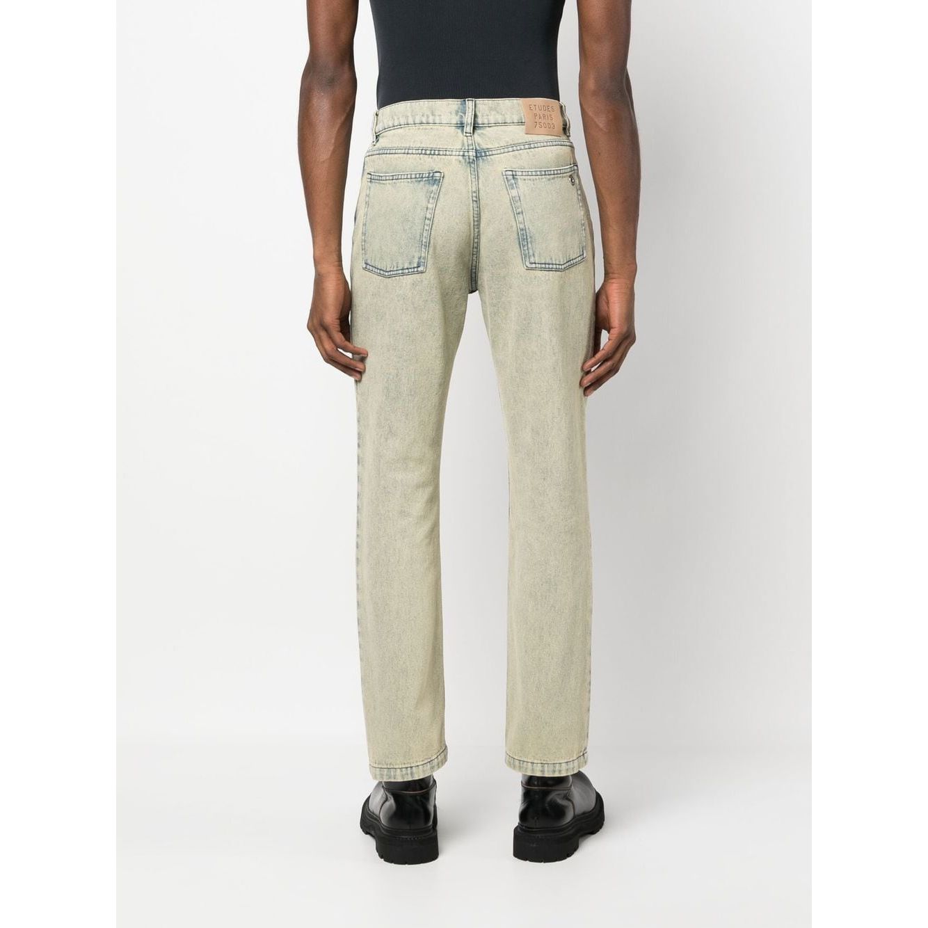 Études études Jeans Yellow Jeans Études Light Gray