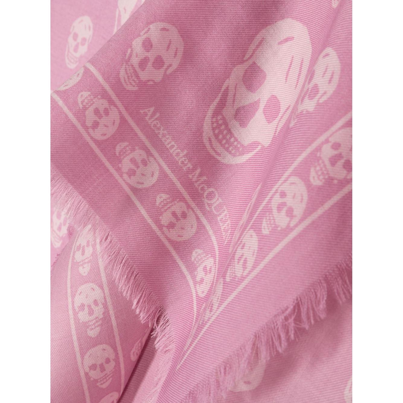 Alexander McQueen Scarfs Pink Scarves Hats & Gloves Alexander Mcqueen