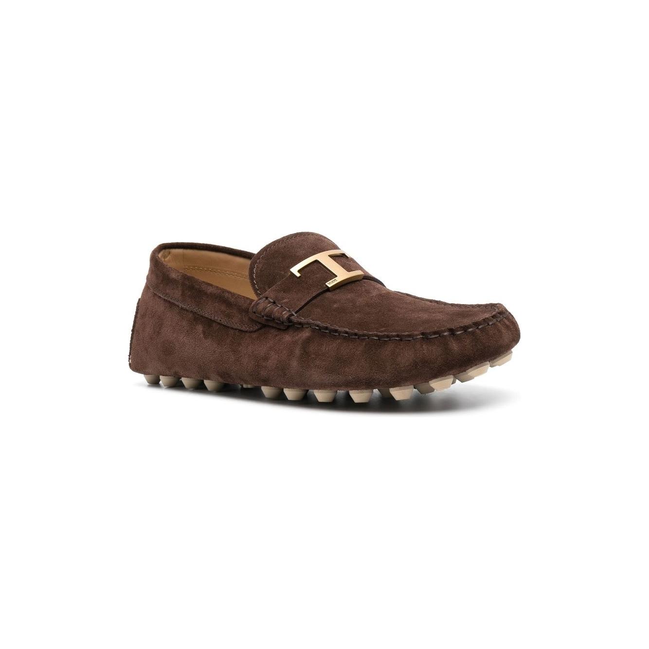 Tod's Flat shoes Brown Moccasins Tod'S Dark Slate Gray