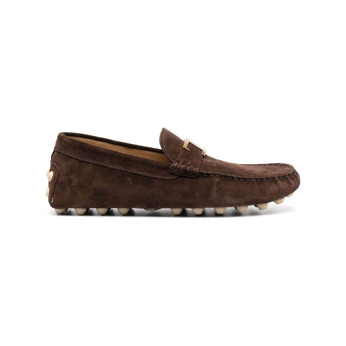 Tod's Flat shoes Brown Moccasins Tod'S Dark Slate Gray