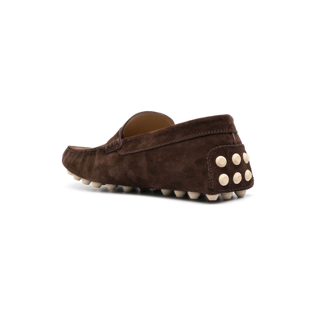 Tod's Flat shoes Brown Moccasins Tod'S Dark Slate Gray
