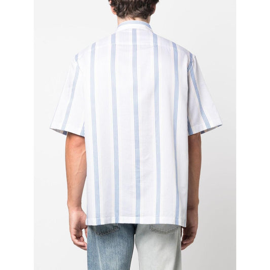 Etro Shirts Clear Blue Shirts Etro Lavender