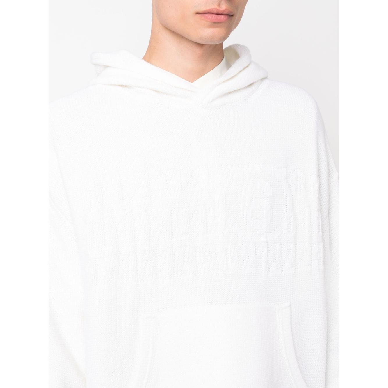 MM6 Maison Margiela Sweaters White Topwear MM6 Maison Margiela