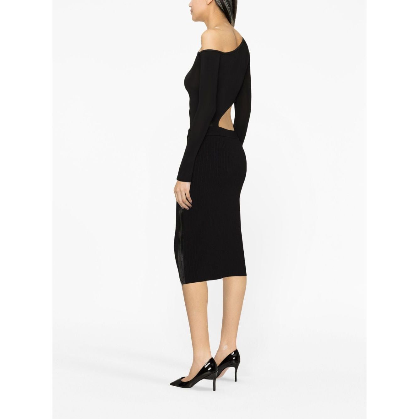 Tom Ford Skirts Black Skirts Tom Ford White Smoke