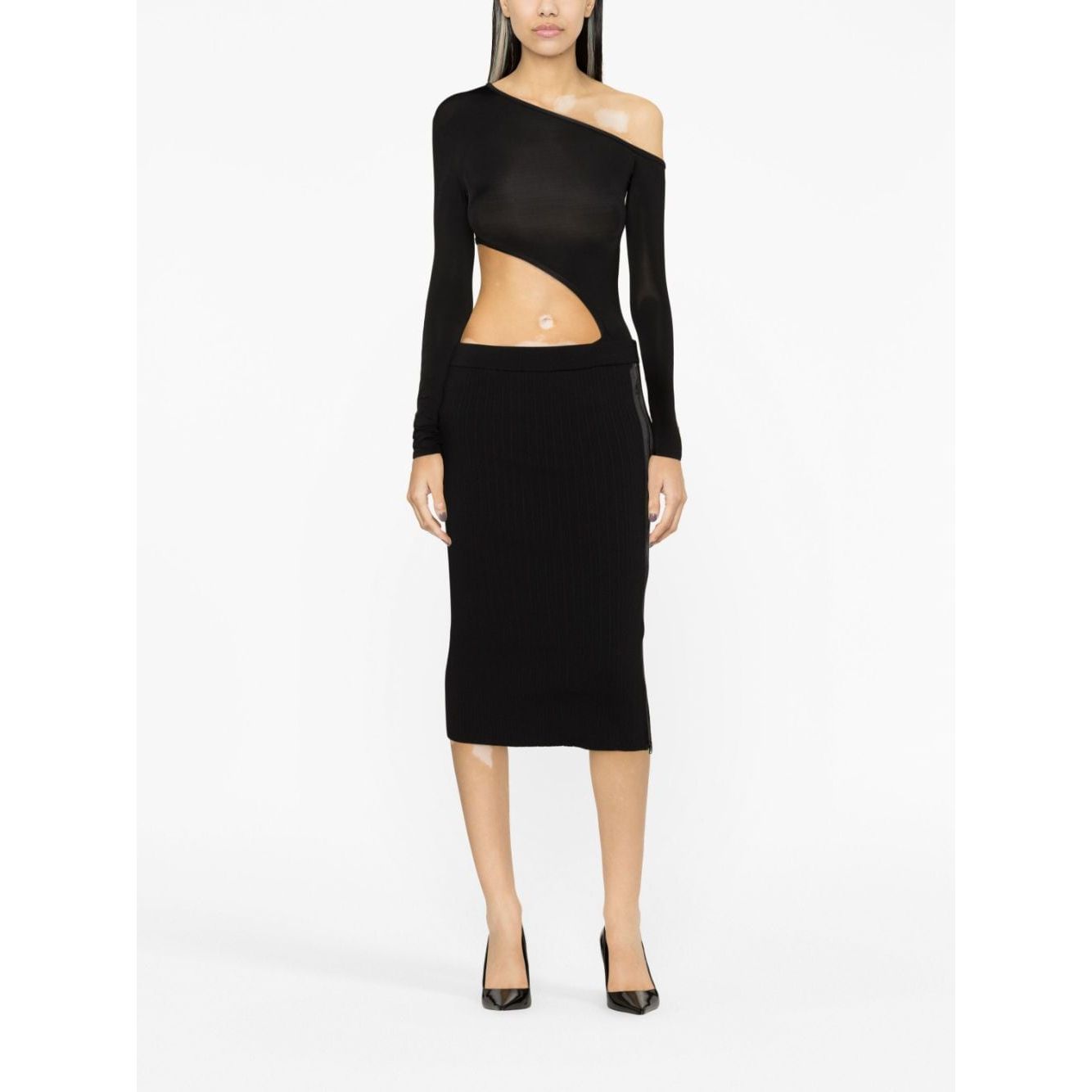 Tom Ford Skirts Black Skirts Tom Ford White Smoke