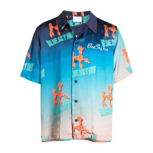 BLUE SKY INN Shirts Blue Shirts Blue Sky Inn Medium Turquoise