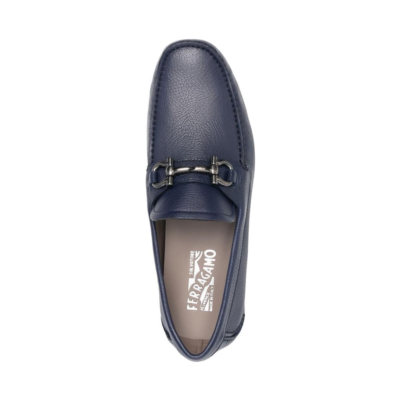 Ferragamo Gancini-buckle loafers Moccasins Ferragamo Dim Gray