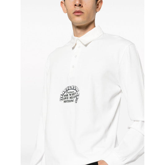 PALMES Shirts White Shirts Palmes White Smoke