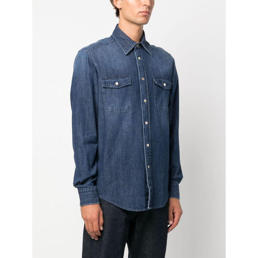 Boglioli Shirts Denim Shirts Boglioli Antique White