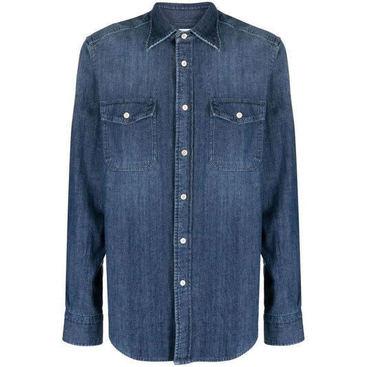 Boglioli Shirts Denim Shirts Boglioli Dark Slate Gray