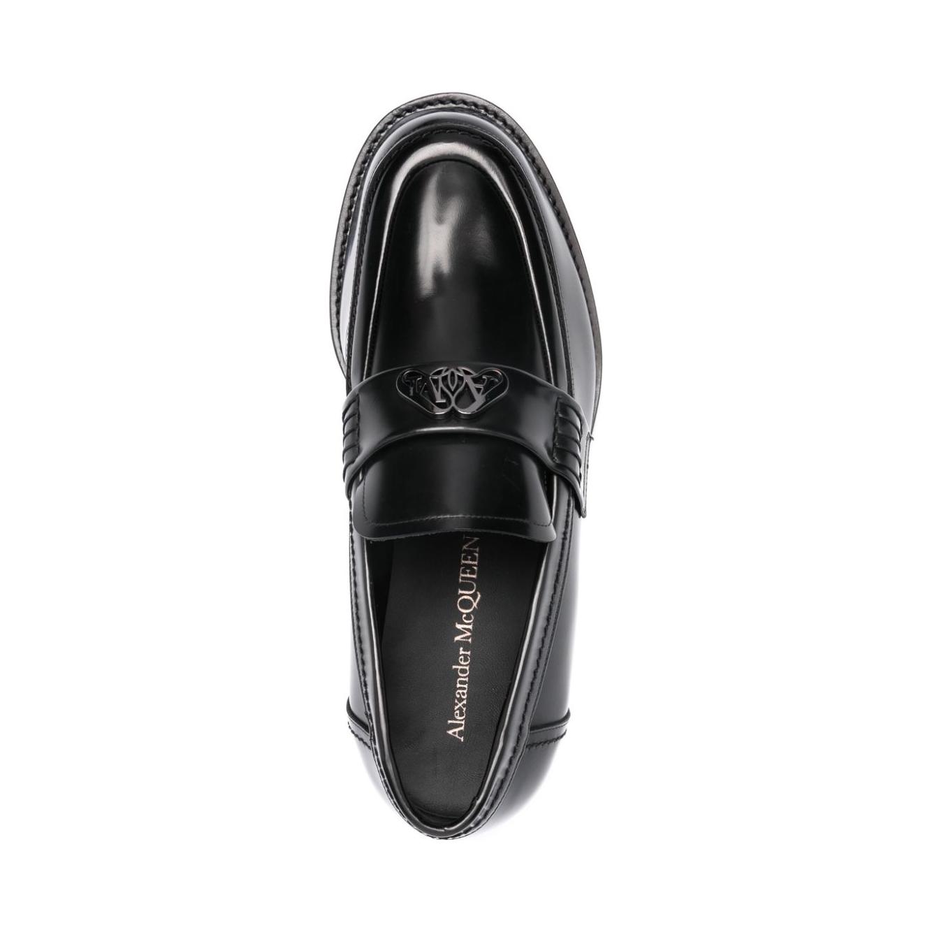 Alexander McQueen Flat shoes Black Moccasins Alexander Mcqueen