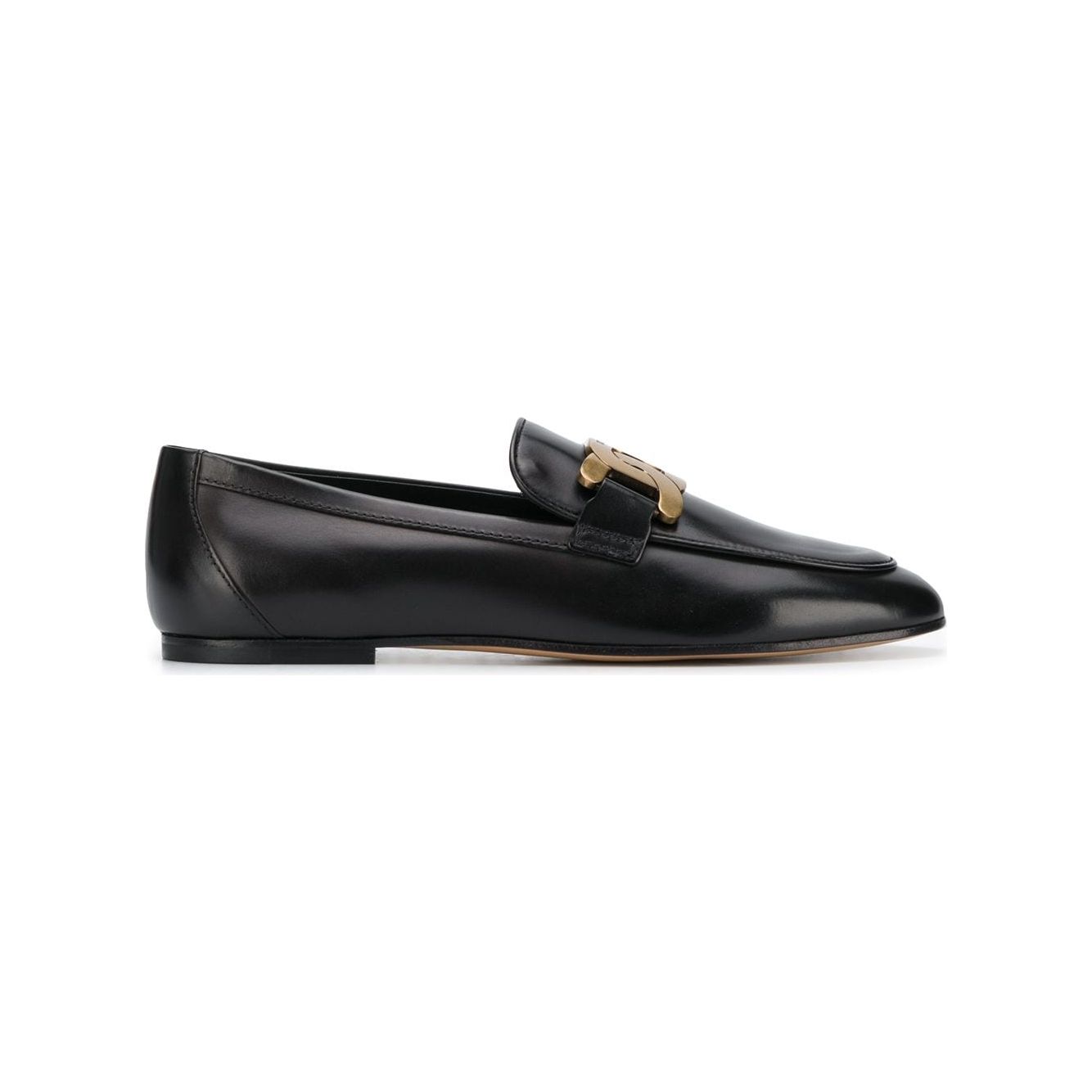 Tod's Flat shoes Black Moccasins Tod'S