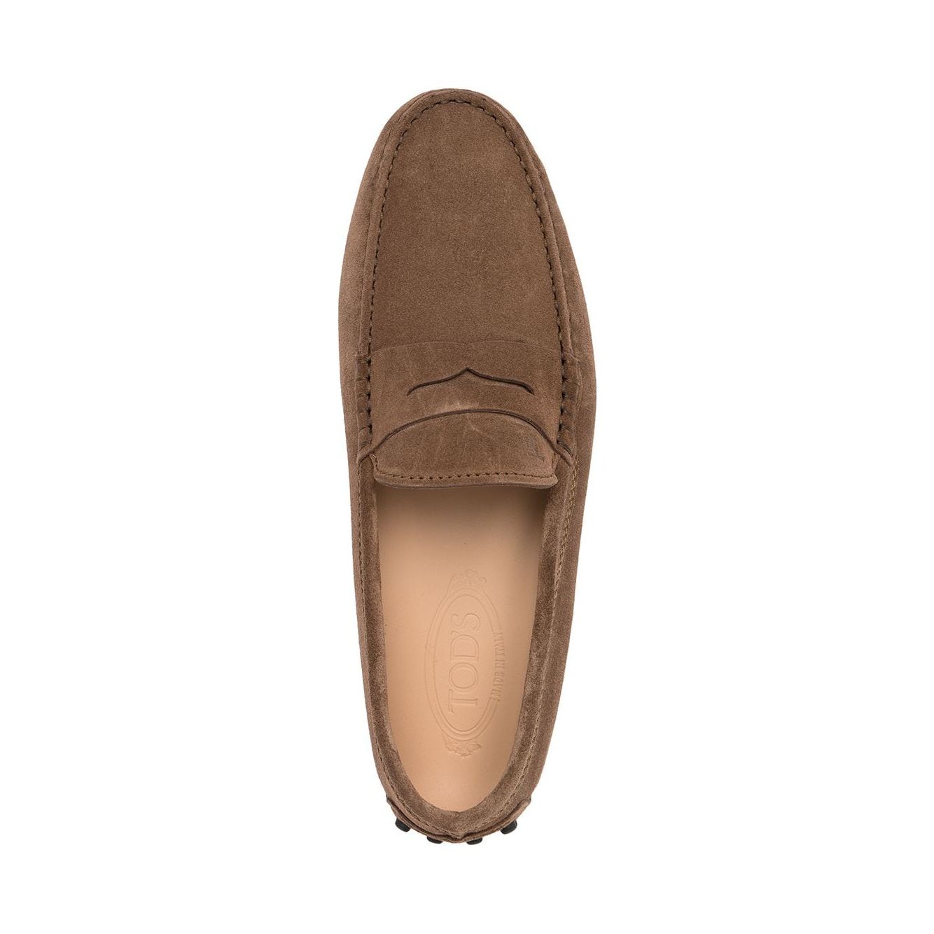 Tod's Flat shoes Brown Moccasins Tod'S Dim Gray