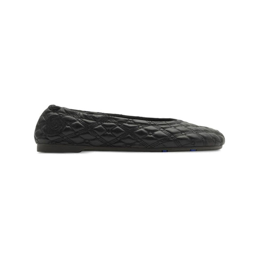 Burberry leather sadler ballerinas Flat Shoes Burberry Dark Slate Gray