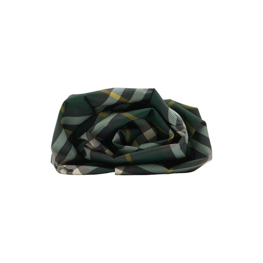 Burberry Rose Checked Clutch Clutches Burberry Dark Slate Gray